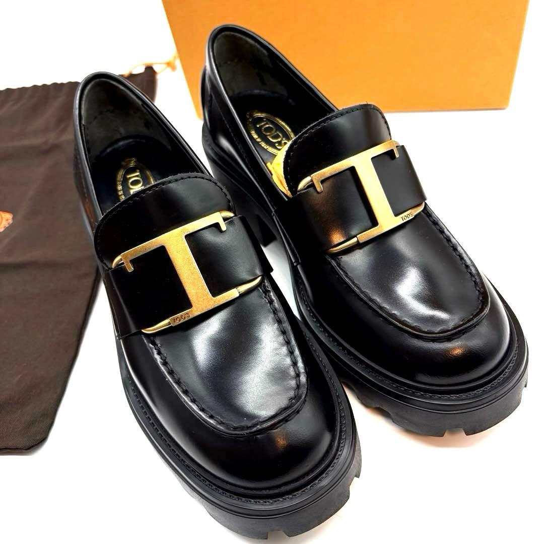 TOD'S トッズ 厚底ローファー Tタイムレスレザーオックスフォード新品未使用