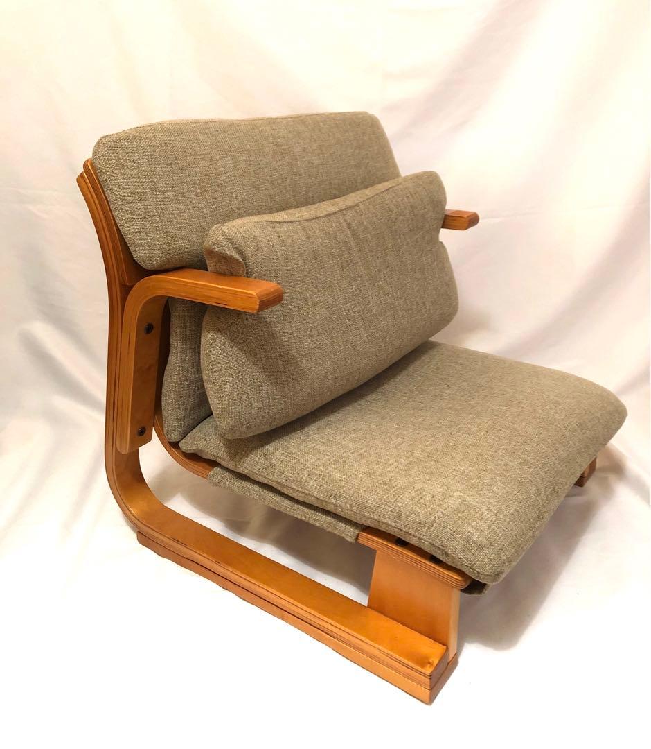 楽座椅子　美品　/新日本木工