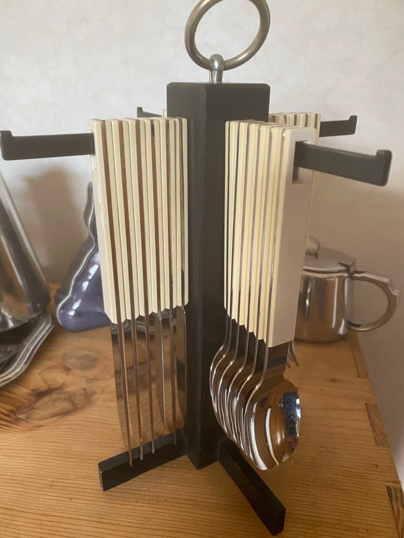 Boda buffe カトラリーセット スタンド付き レトロ ビンテージ