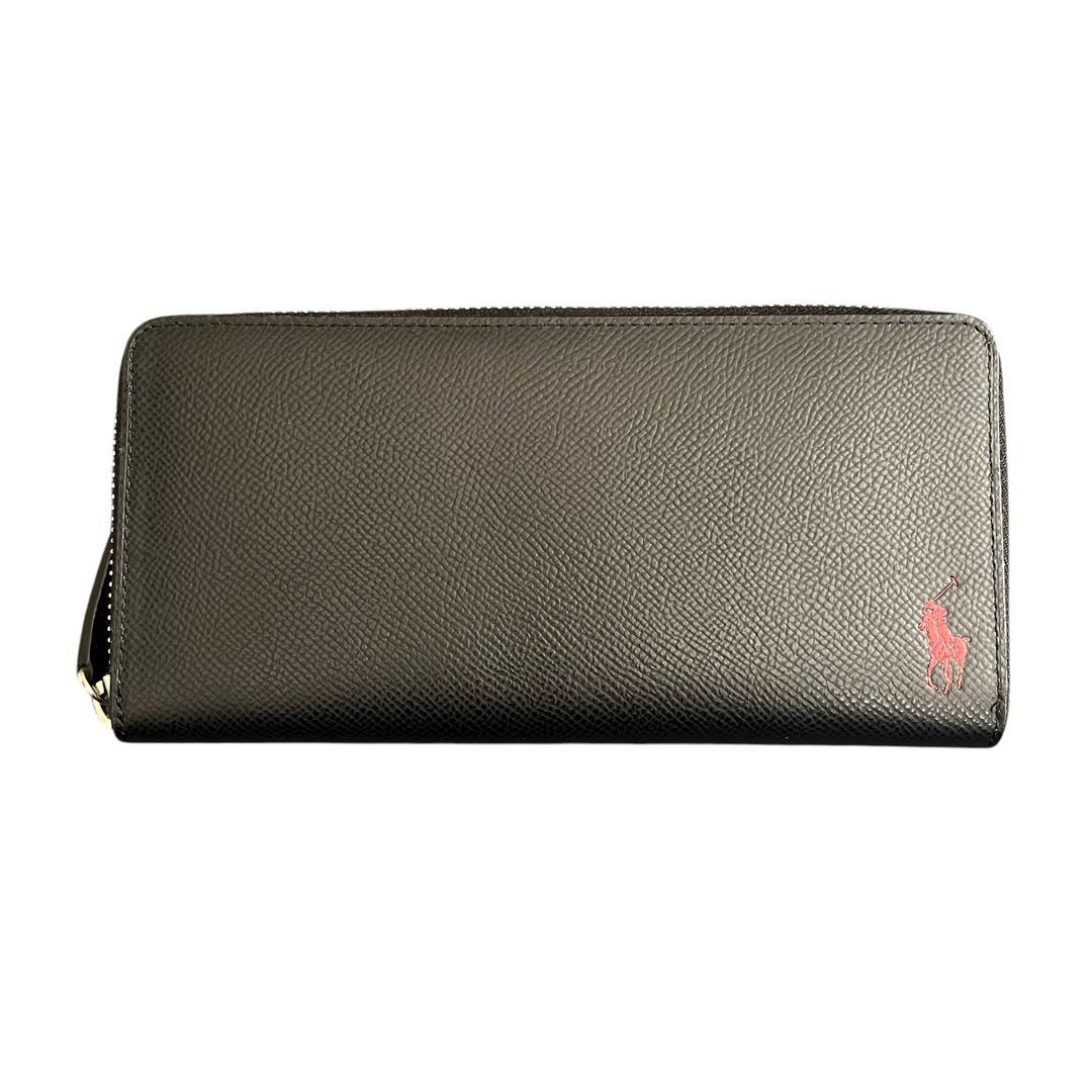 【新品未使用】POLO RALPHLAURENラウンド長財布 税込23,100円