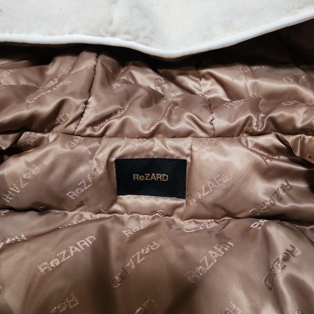 ReZARD リザード フード付きボアジャケット ヒカル　ダウン　Sサイズ