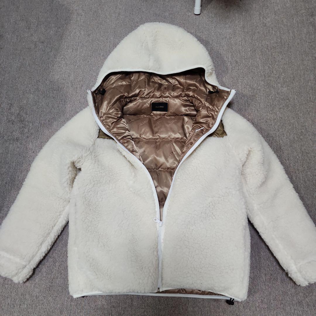 ReZARD リザード フード付きボアジャケット ヒカル　ダウン　Sサイズ