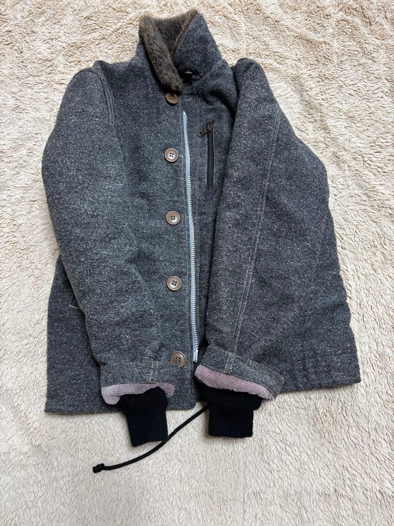 BLUE BLUE ブルーブルー デッキジャケット アウター Mサイズ