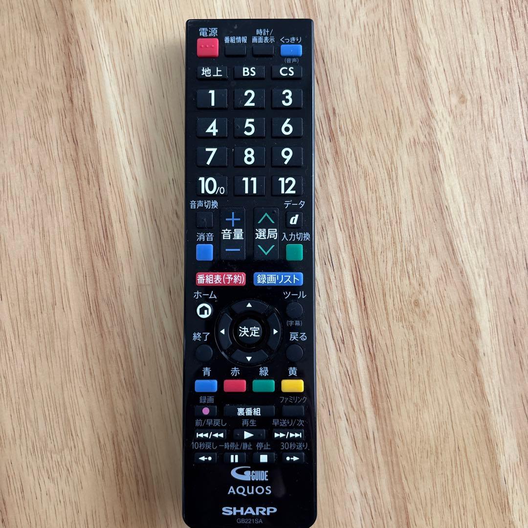 SHARP AQUOS テレビ　2017年製