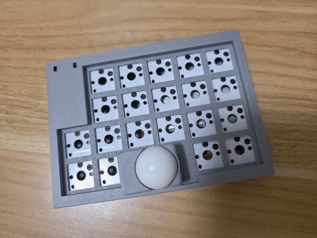 分割式キーボード Around Forty RB(グレー)