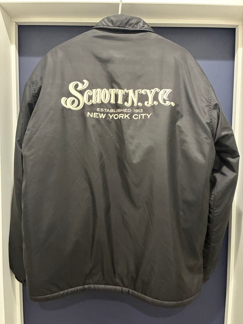 schott 裏ボアコーチジャケット　M