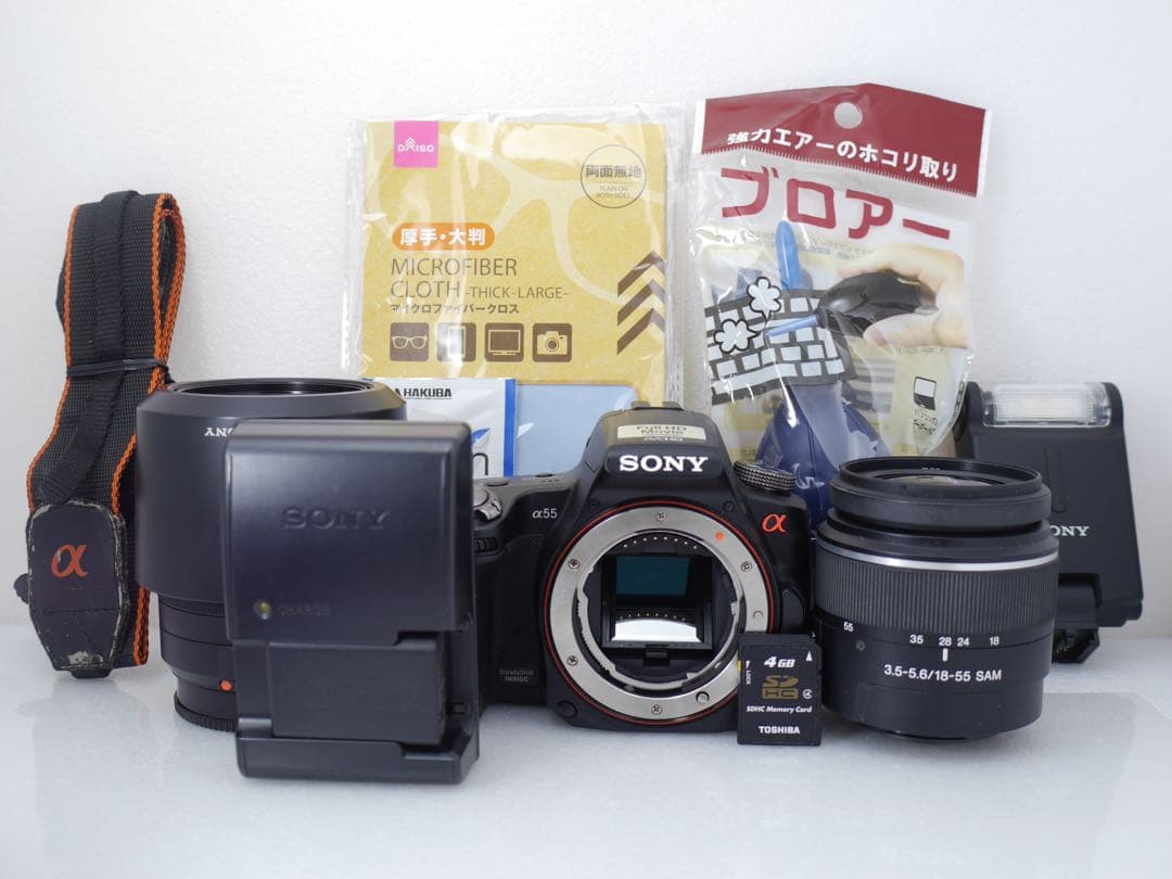 SONY α55 SLT-A55V Wレンズキット