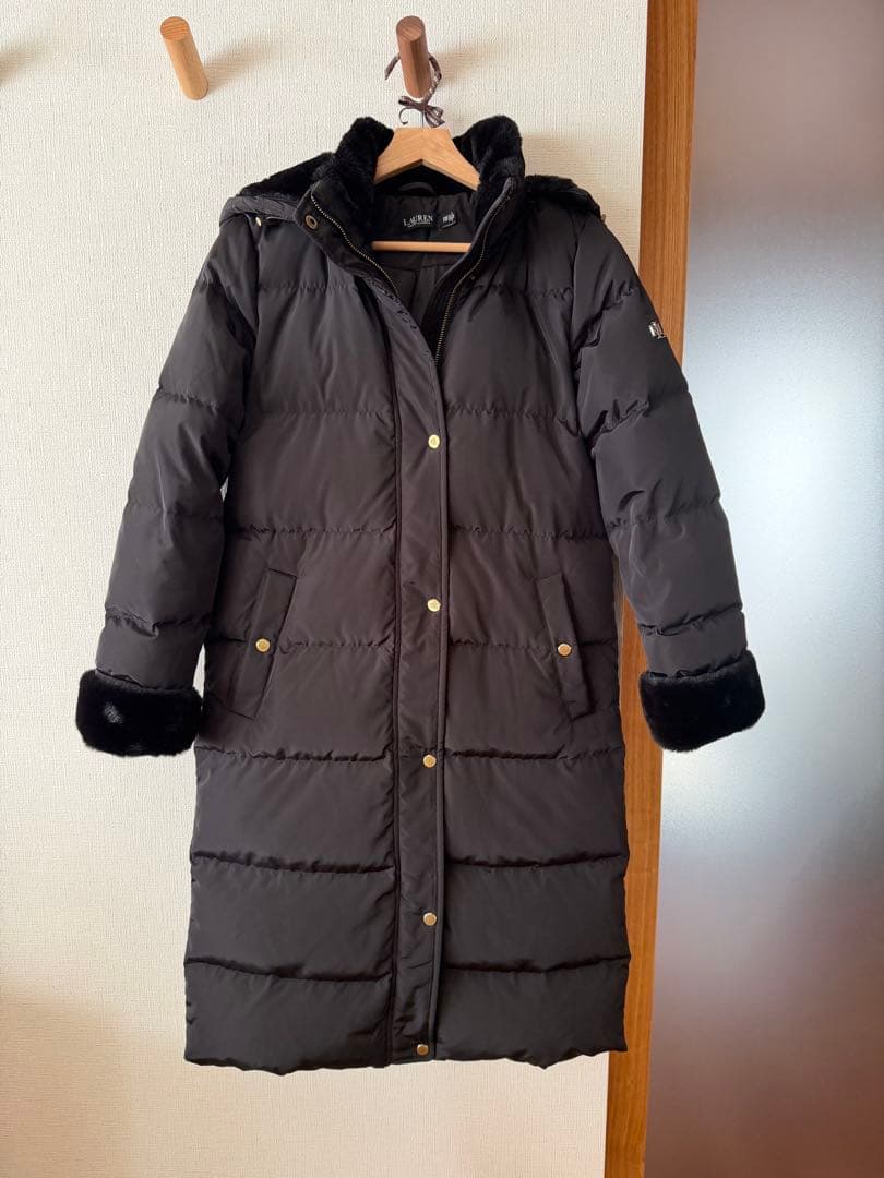 ラルフローレン　フード付きロングダウンジャケット