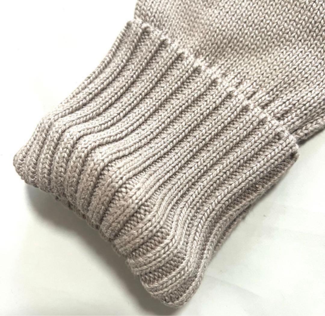 【極美品】バーバリー BURBERRY ニットジャケット ベージュ 2