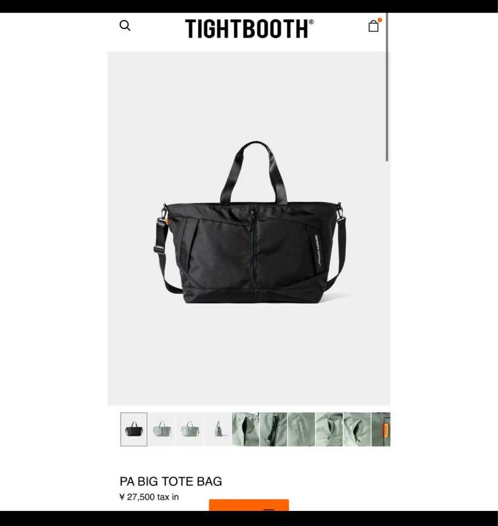 バッグ tightbooth PA BIG TOTE BAG