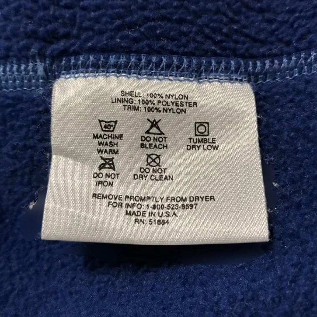 L 90s patagonia USA製　シェルドシンチラ　ターコイズ