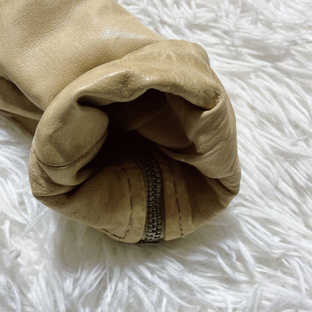 エンポリオアルマーニ　シングルライダースジャケット　ダブルジップ　ロゴジップ