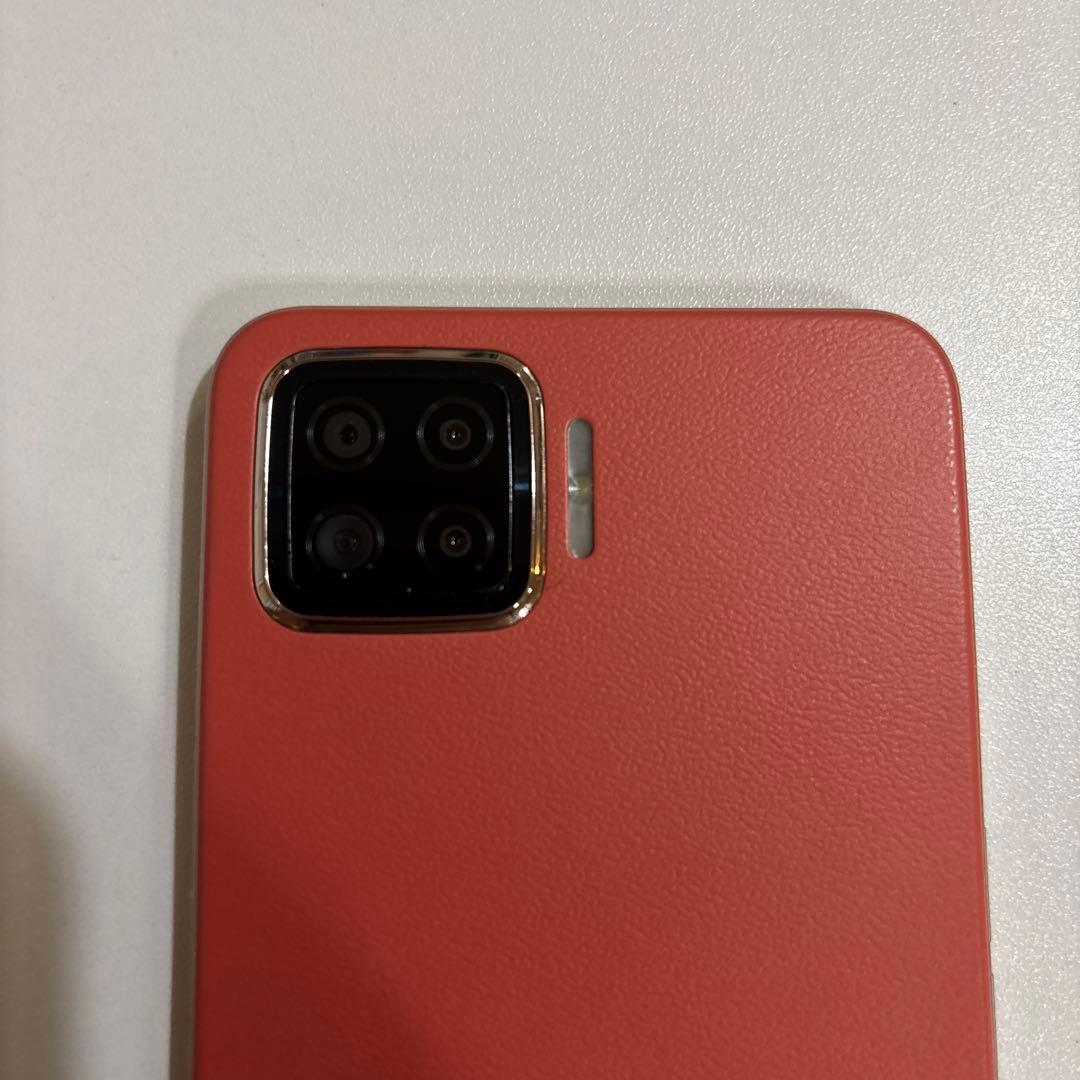 OPPO スマートフォン オレンジ デュアルカメラ