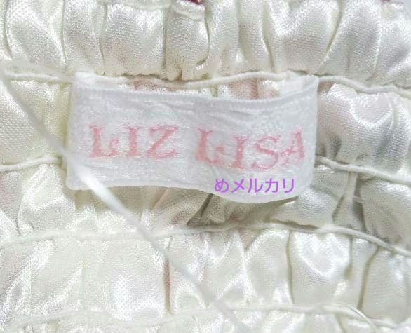 LIZ LISA リズリサ10周年 花柄 ビッグリボン キャミソール チュニック