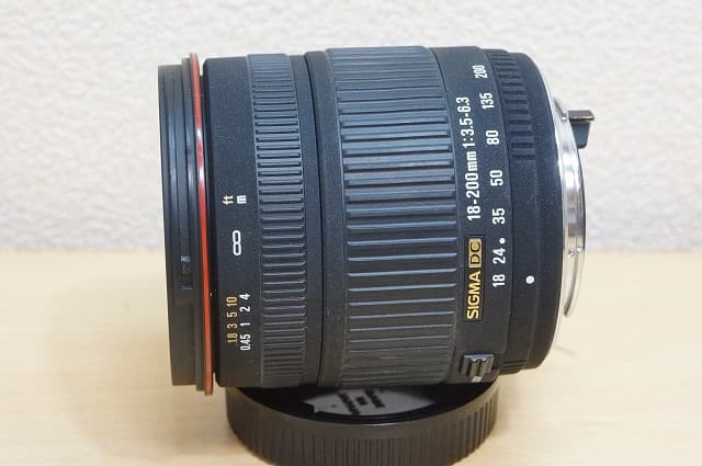 レンズ(ズーム) SIGMA 18-200mm F3.5-6.3 DC