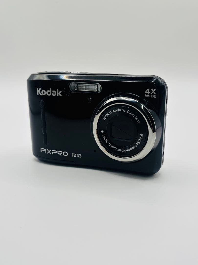 Kodak PIXPRO FZ43 黒 平成レトロ コンデジ 訳あり美品 動作品
