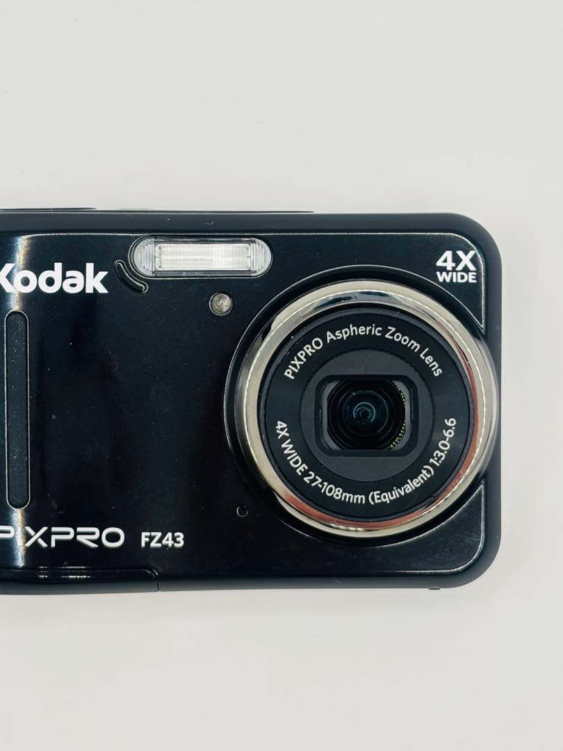 Kodak PIXPRO FZ43 黒 平成レトロ コンデジ 訳あり美品 動作品