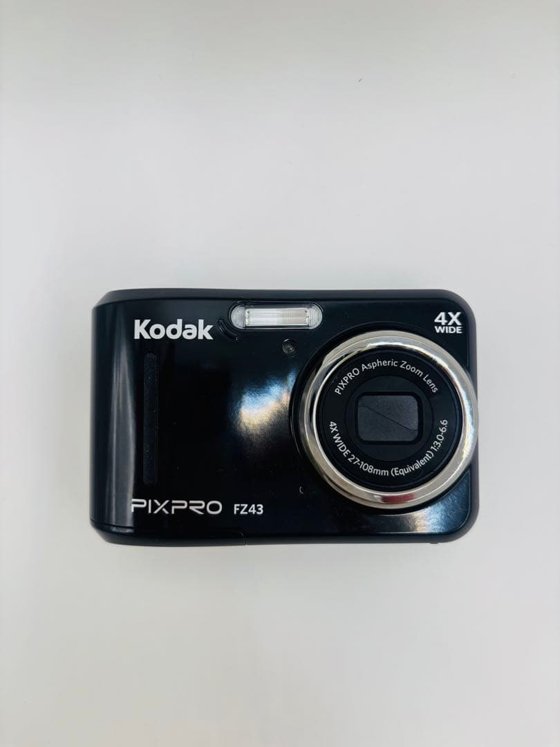 Kodak PIXPRO FZ43 黒 平成レトロ コンデジ 訳あり美品 動作品