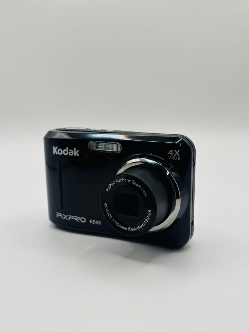 Kodak PIXPRO FZ43 黒 平成レトロ コンデジ 訳あり美品 動作品