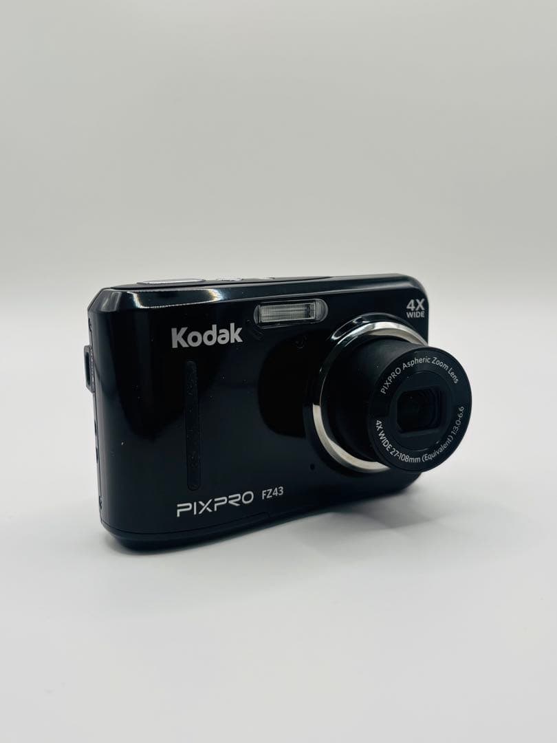 Kodak PIXPRO FZ43 黒 平成レトロ コンデジ 訳あり美品 動作品