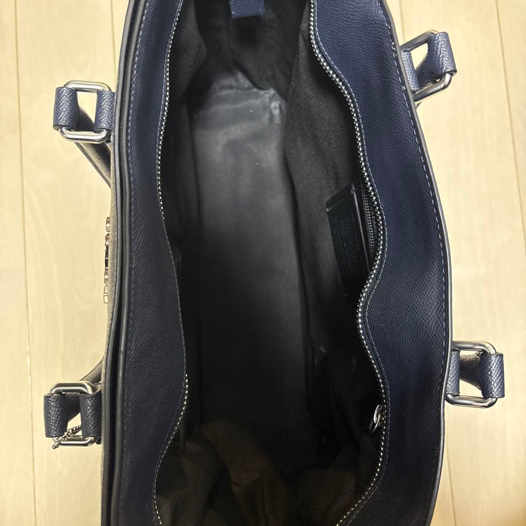 COACH ベケット ビジネス トート（ミッドナイト）