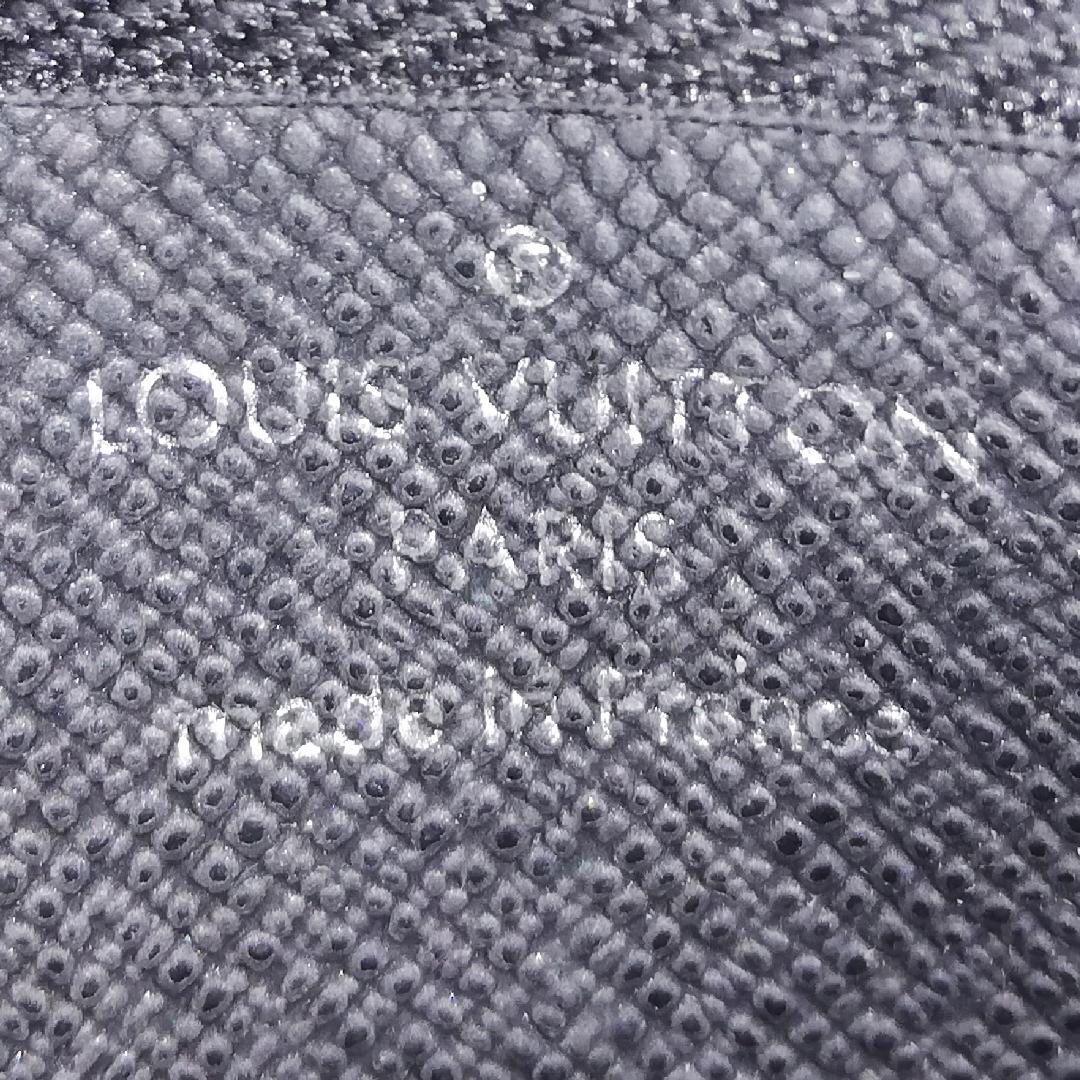 【美品】ルイヴィトン(ダミエ・グラフィット)ポシェット クレ キーケース ポーチ