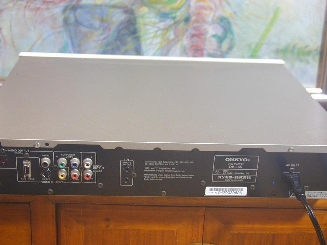 ★ONKYO DV-L55(S)　DVDプレーヤー動作良好です★
