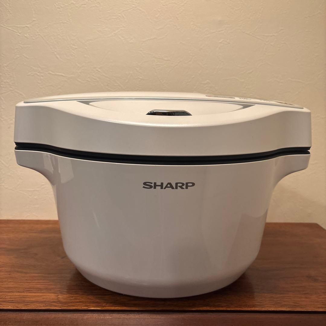 SHARP ヘルシオ HEALSIO 圧力鍋 KN-HW16F-W 1.6L