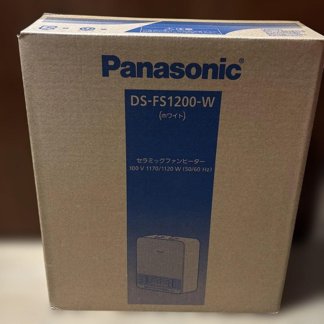 Panasonic セラミックファンヒーター DS-FS1200-W