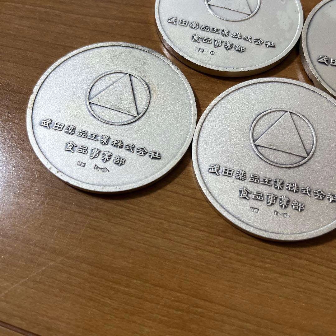 武田薬品 純銀メダル 5枚セット 純銀 ホールマーク