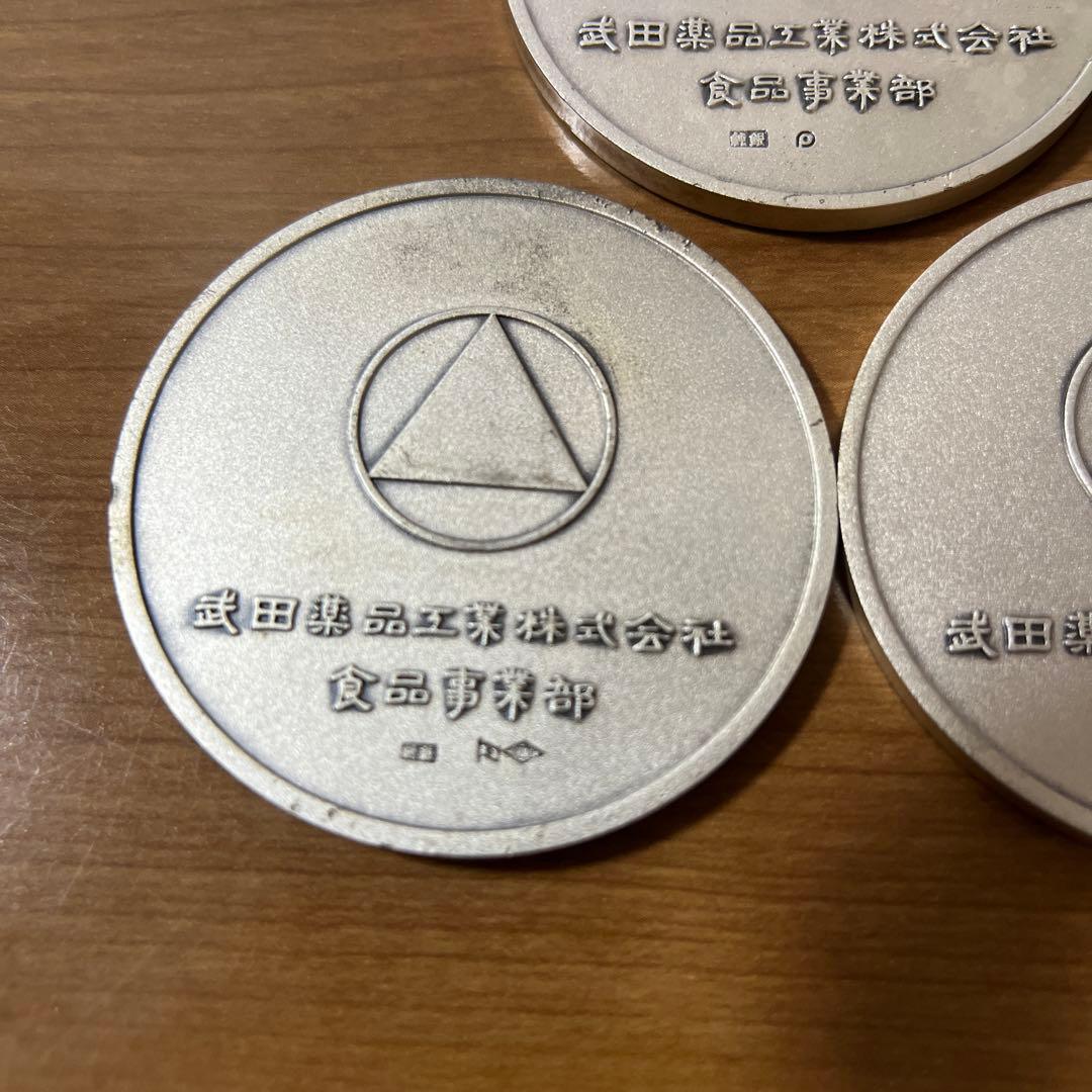 武田薬品 純銀メダル 5枚セット 純銀 ホールマーク