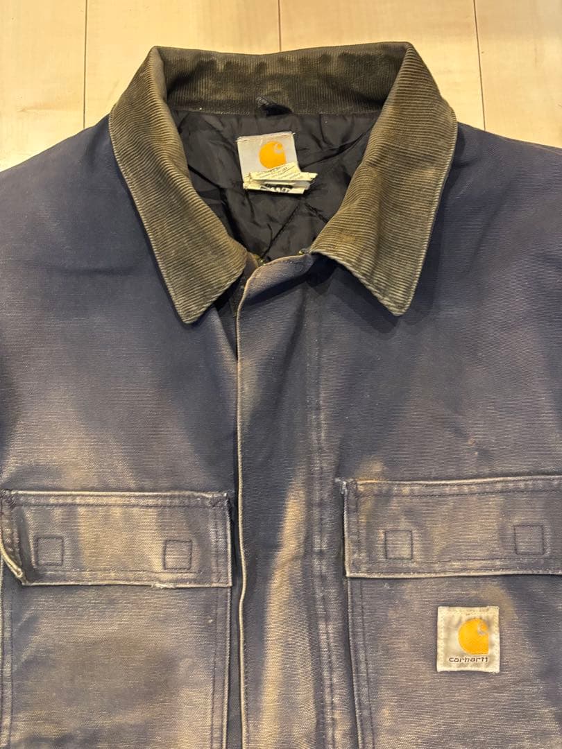 Carhartt ダークブルーワークジャケット