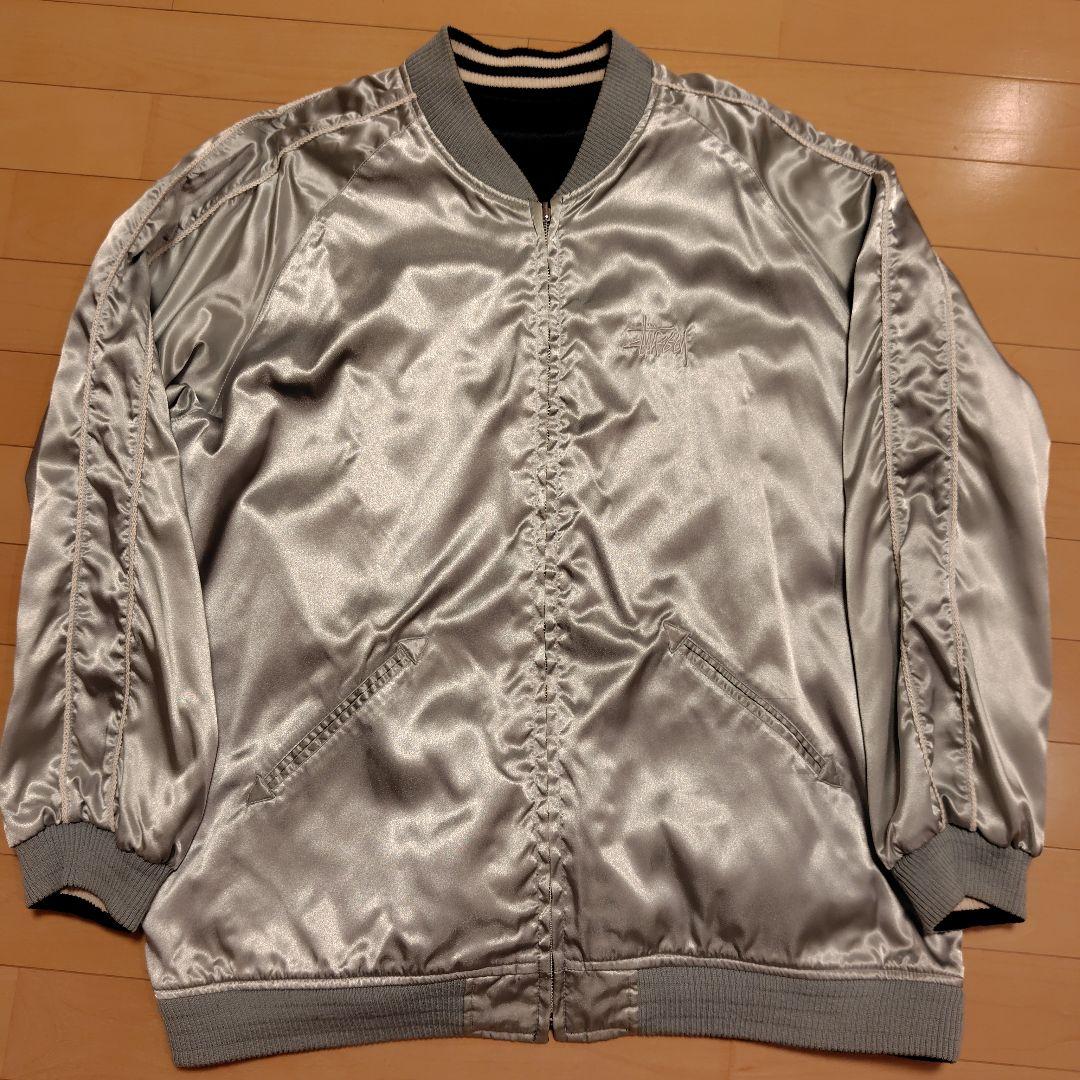 激レアOLD STUSSY EAGLE鷲　リバーシブル　スカジャン80'S 和柄