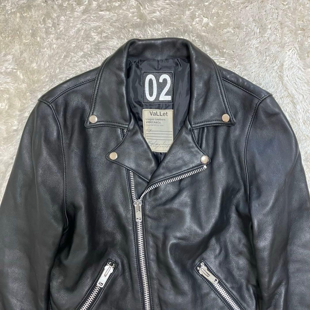 liugoo leathers ライダースジャケット　ダブル　02 VaLLet