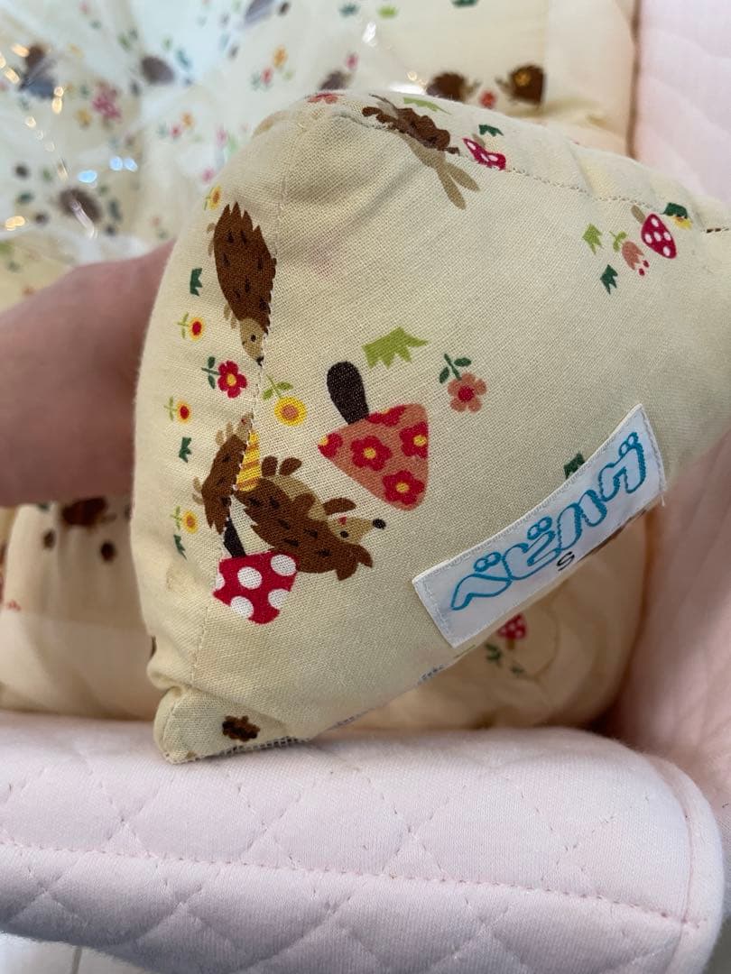 天使の寝床　まるまる育児一式　むきぐせ防止クッション