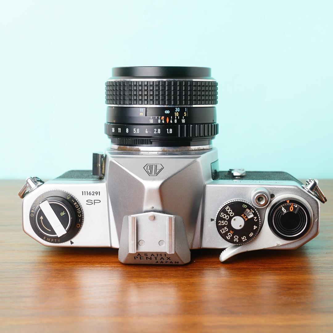 完動品◎ペンタックスSP 55mm f1.8 フィルムカメラ 91/94