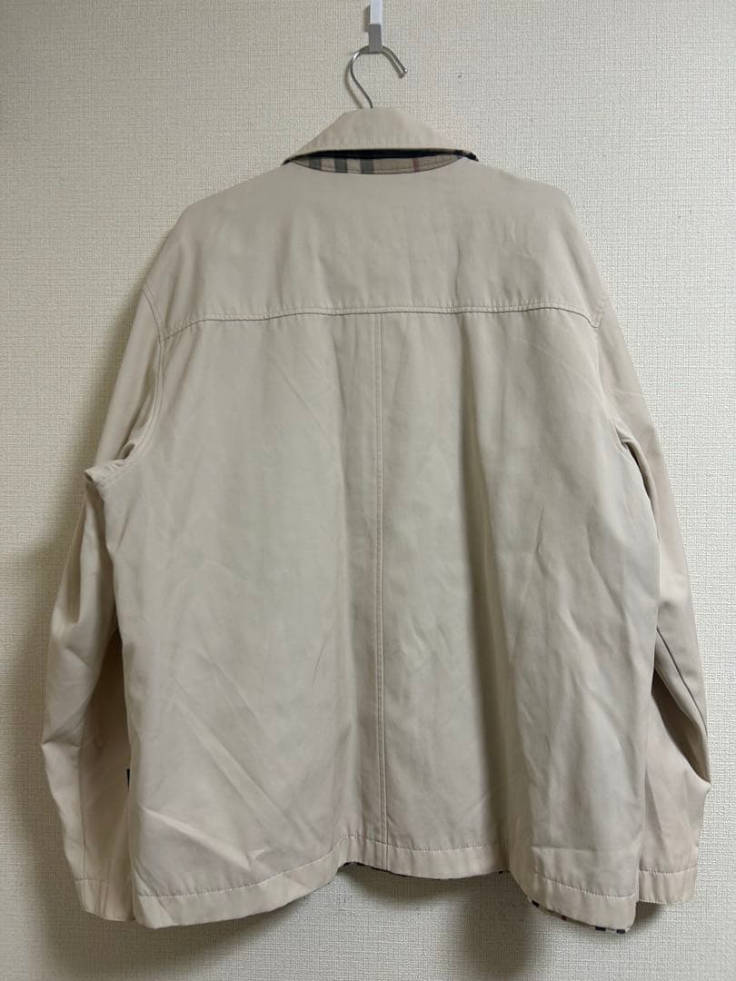 【BURBERRY LONDON 】ノバチェック ドリズラー スイングトップ L