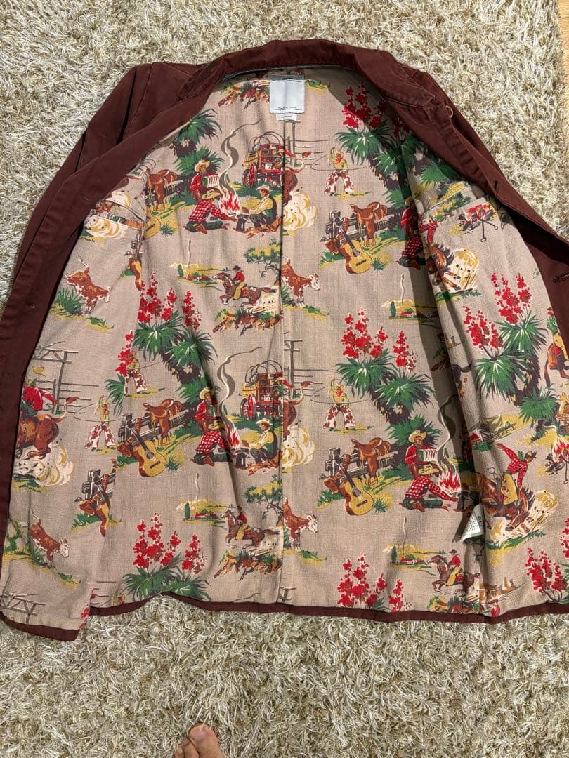 K*J様 visvim MIES COAT BURGUNDY サイズ2