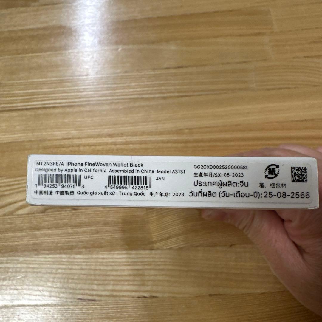 iPhoneアクセサリー Apple iPhone FineWoven Wallet