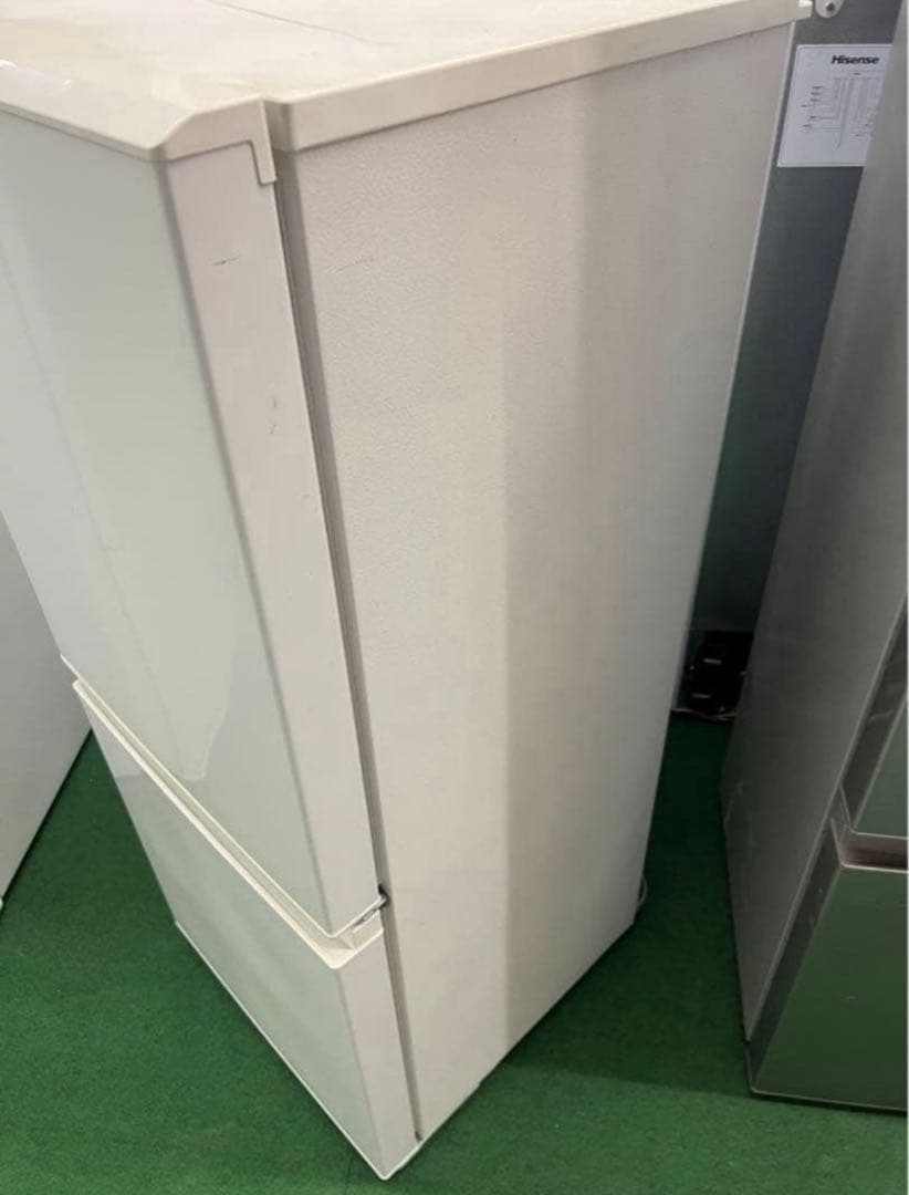 2019年製 126L AQUA 2ドア冷蔵庫 AQR-E13J (W)