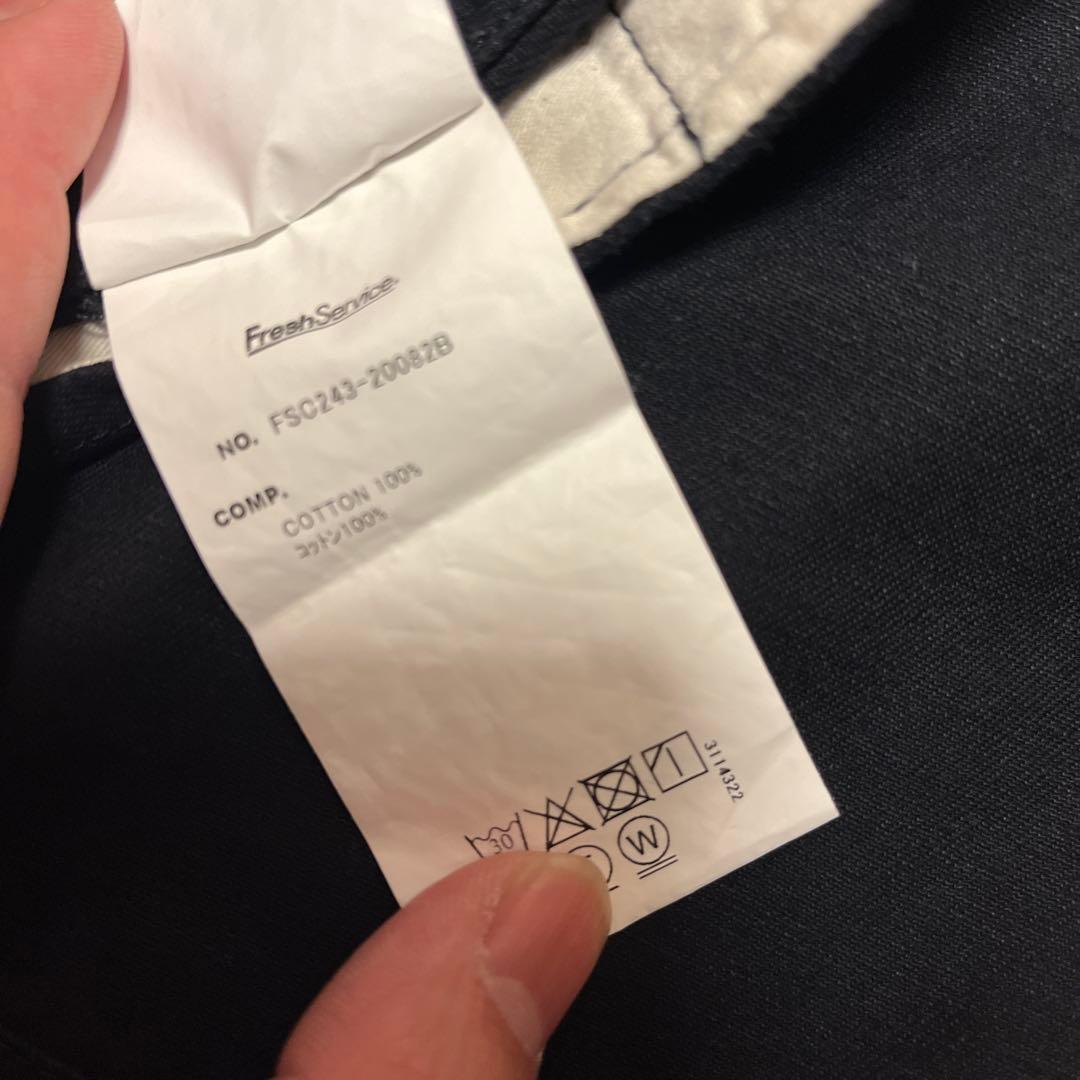 フレッシュサービス　コーポレートチノ　セットアップ　ネイビー