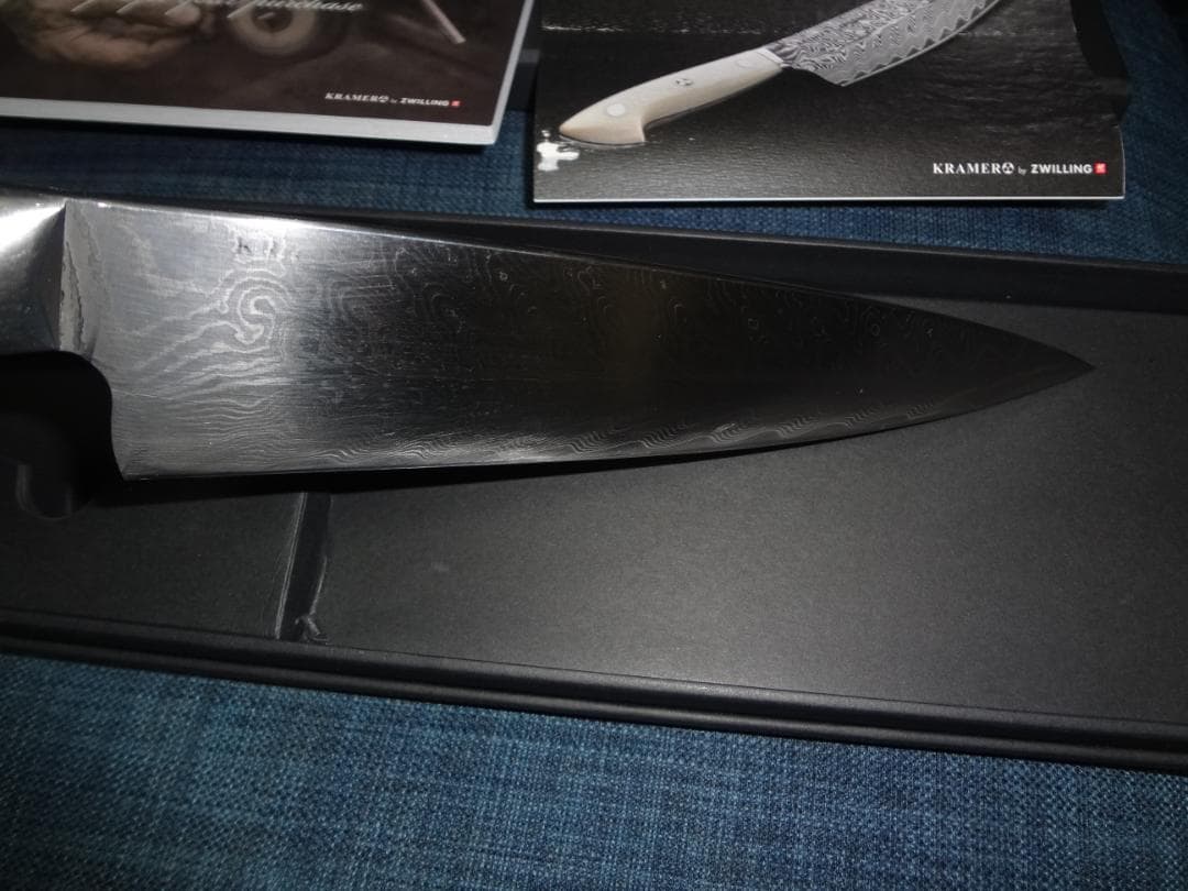 希少終売　　ボブクレーマー　三徳包丁　２０ｃｍ　キュミュラス USED