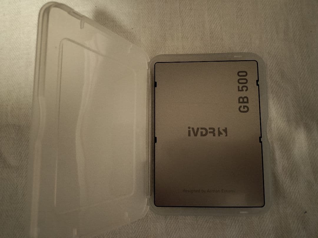 ポータブルプレーヤー verbatim IVDRS 500GB