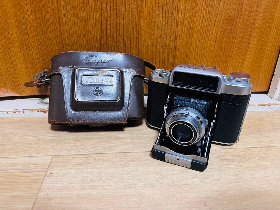 SUPERFUJICA6 蛇腹カメラ ケース付き