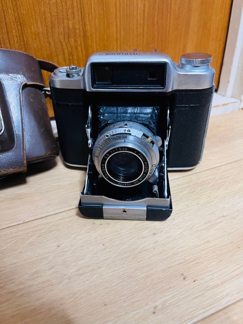 SUPERFUJICA6 蛇腹カメラ ケース付き