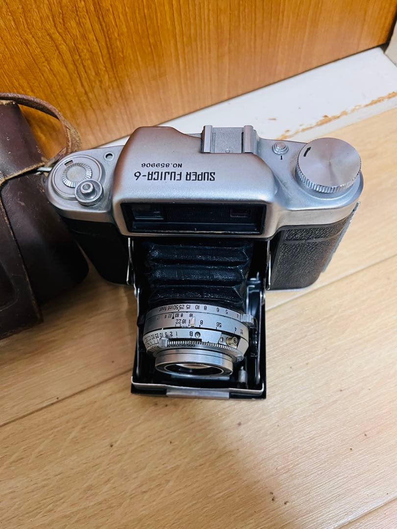 SUPERFUJICA6 蛇腹カメラ ケース付き