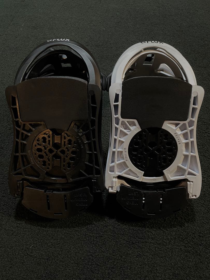 FLUX Step On MEN’S Mサイズ ステップオンビンディング　黒&白