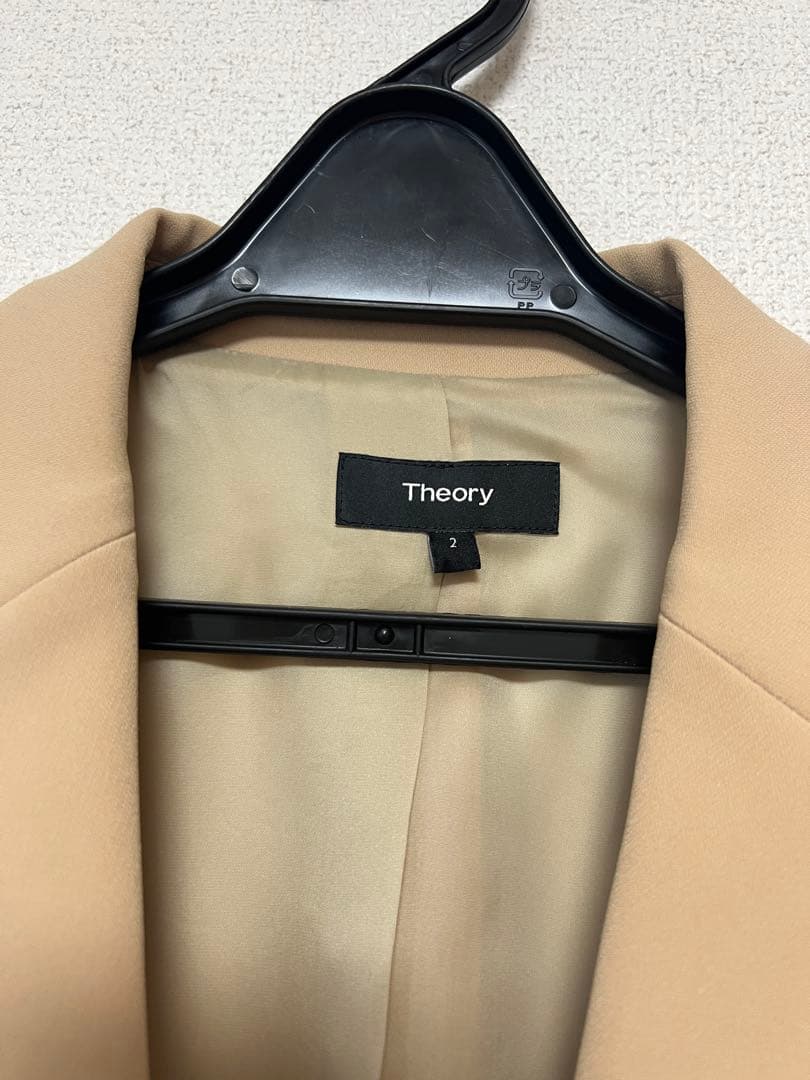 【美品】Theory ベージュ パンツスーツ上下