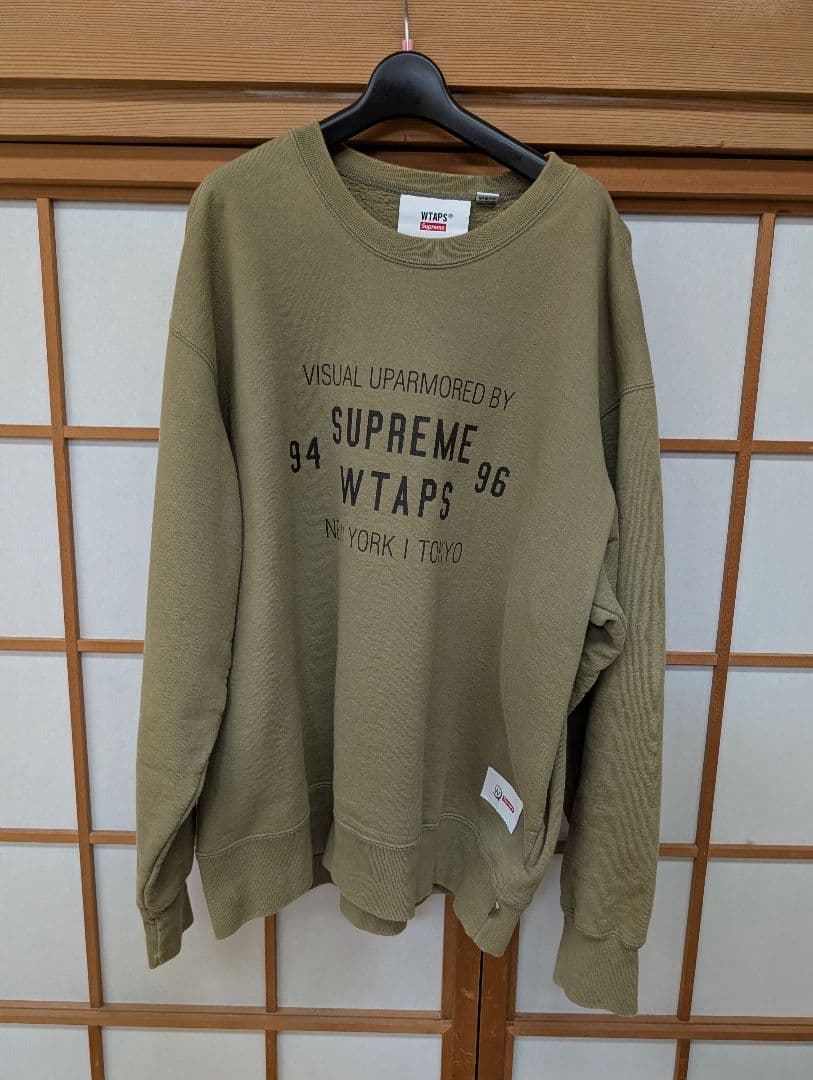 WTAPS SUPREME スウェット オリーブ