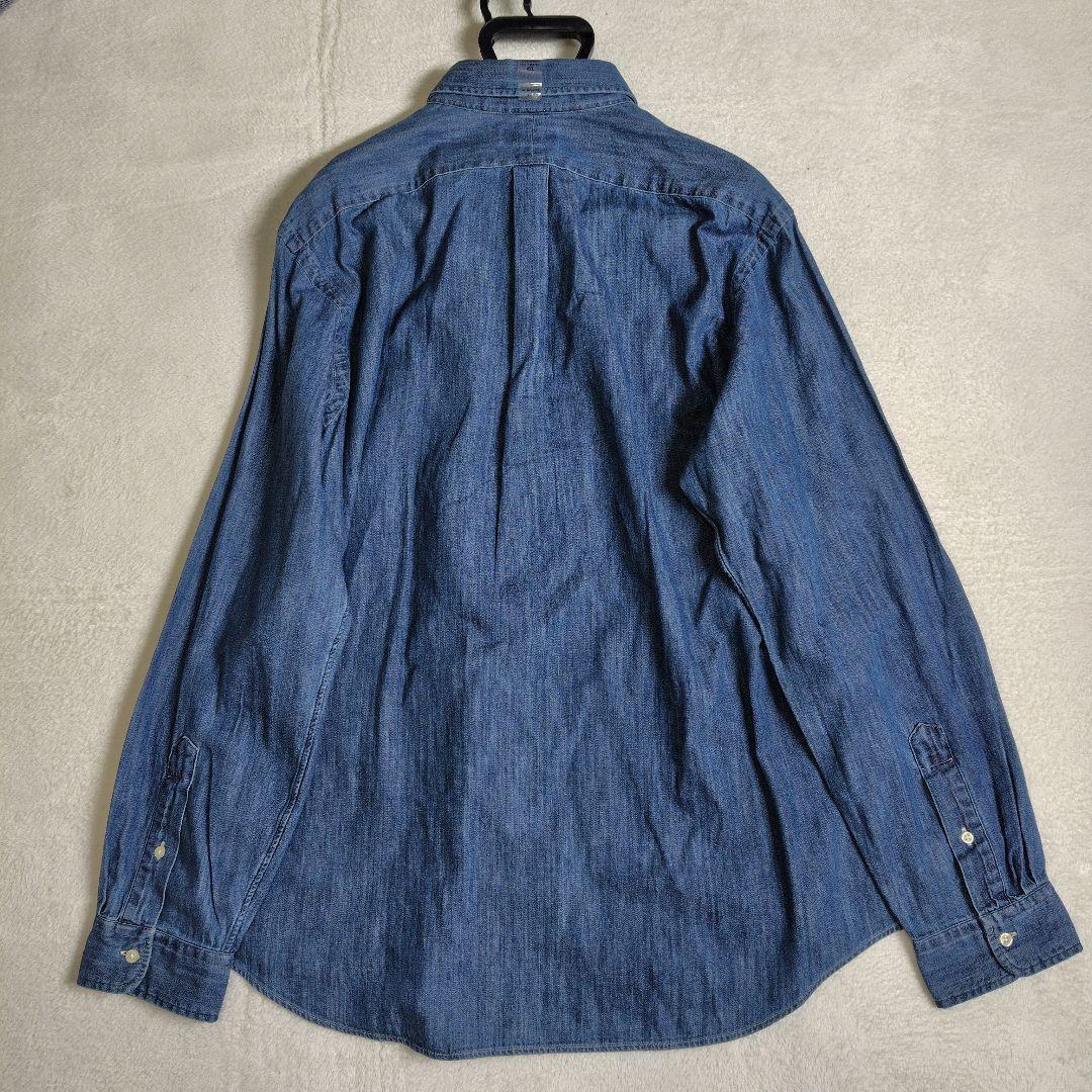 新品　現行　2XL　ポロラルフローレン　デニムシャツ　クラシックフィット　刺繍